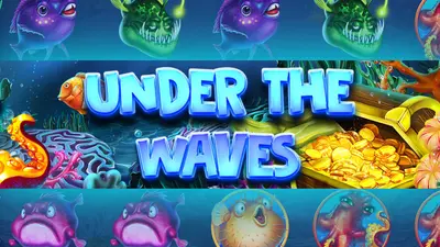 under the waves